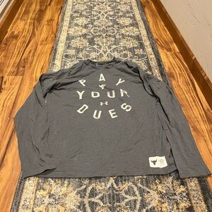 Under Armour the rock long sleeve